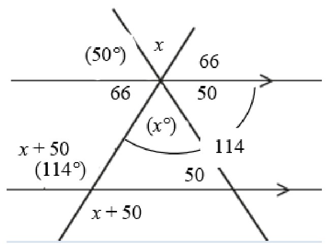 Figure for Answer to Question 2 — CAIE IGCSE Mathematics Extended