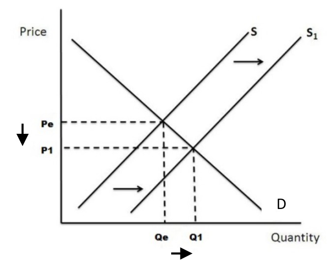 Figure for Answer to Question 11 — Edexcel IGCSE Economics