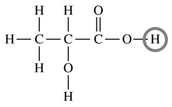 Figure for Answer to Question AP Chemistry 8.6 A Explain the Relationship Between the Strength of an Acid or Base and the Structure of the Molecule or Ion Questions question 1 — AP Chemistry