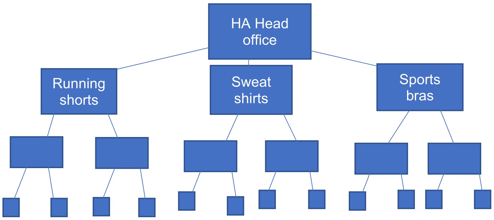 Figure for Answer to Question IB Business Management SL 2.2.2 Organization Charts Questions question 1 — IB Business Management SL
