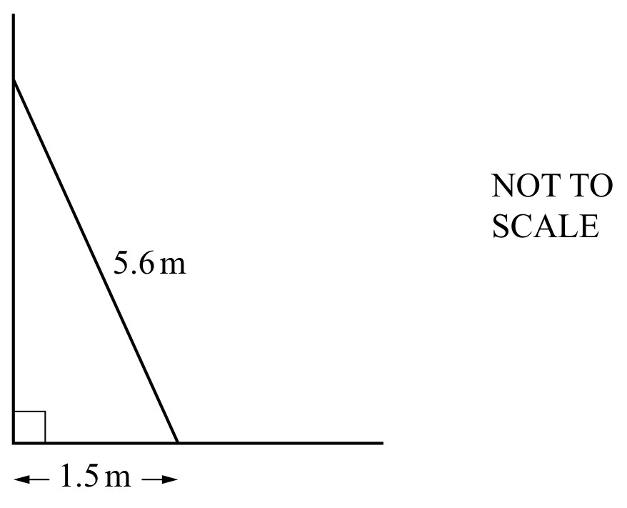 Figure for Question 4 — CAIE IGCSE Mathematics Core