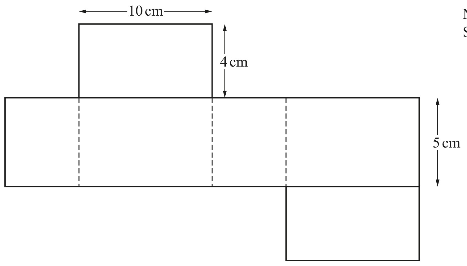 Figure for Question 3 — CAIE IGCSE Mathematics Core