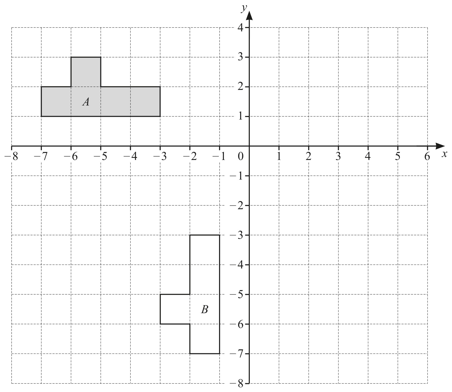 Figure for Question 1 — CAIE IGCSE Mathematics Core