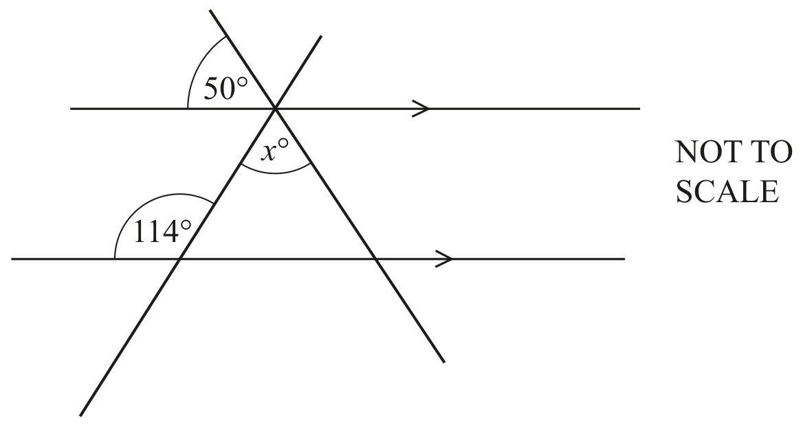 Figure for Question 2 — CAIE IGCSE Mathematics Extended