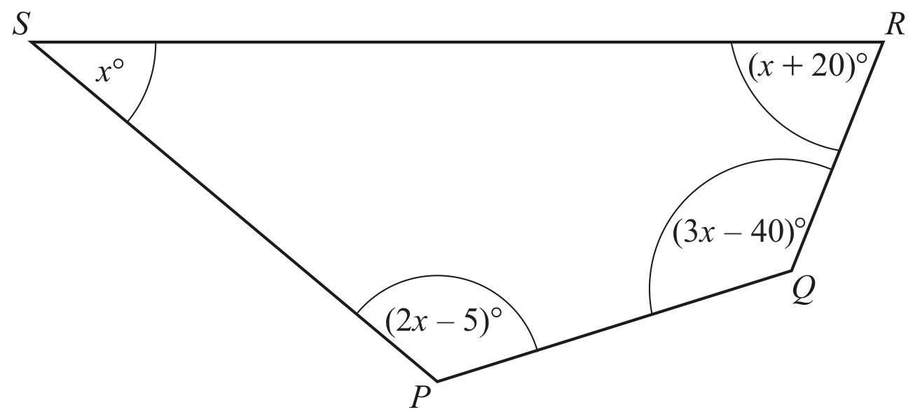 Figure for Question 3 — CAIE IGCSE Mathematics Extended