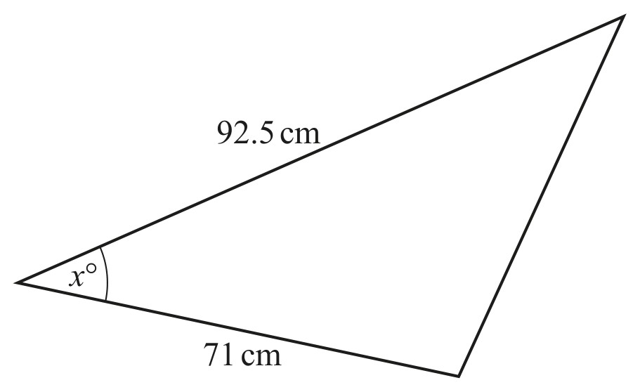 Figure for Question 1 — CAIE IGCSE Mathematics Extended