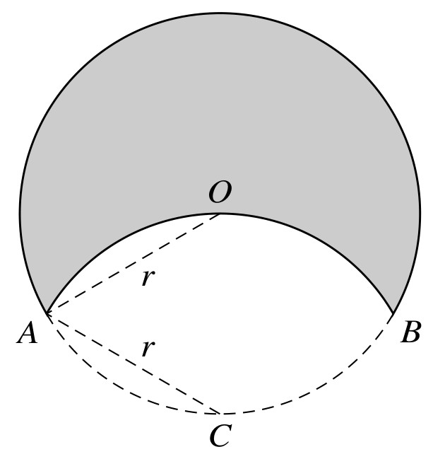 Figure for Question 4 — CAIE A-Level Mathematics AS