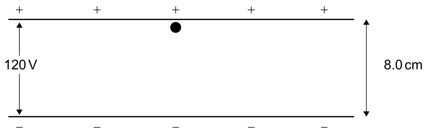 Figure for Question IB Physics SL D 2 9 Parallel Plate Field Questions question 1 — IB Physics SL