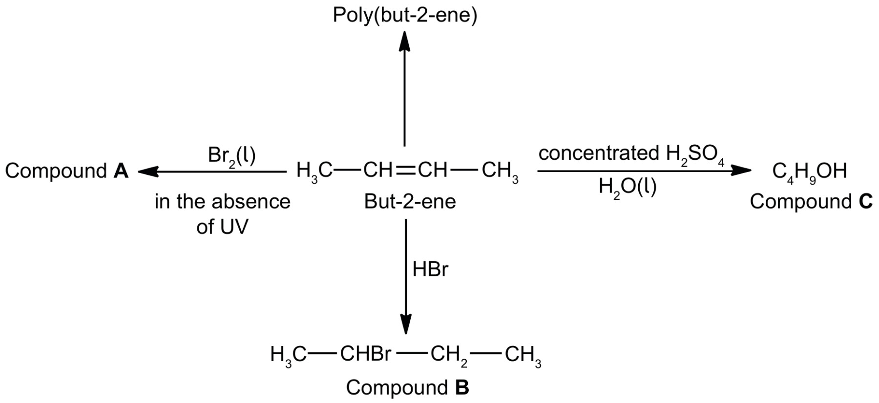 Figure for Question IB Chemistry HL 3.4.1 Nucleophiles Questions question 1 — IB Chemistry HL