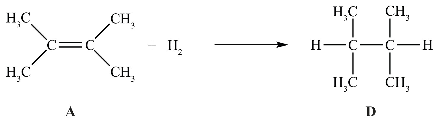 Figure for Question IB Chemistry HL 3.2.11 Reduction of Unsaturated Compounds Questions question 1 — IB Chemistry HL
