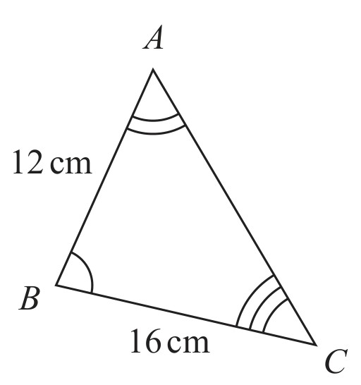 Figure for Question 4 — Edexcel IGCSE Math A Higher