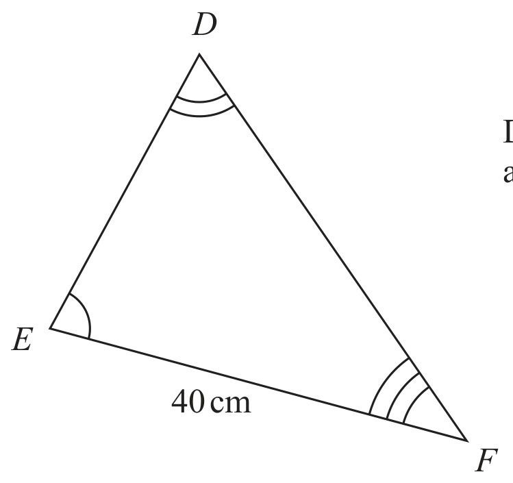 Figure for Question 4 — Edexcel IGCSE Math A Higher