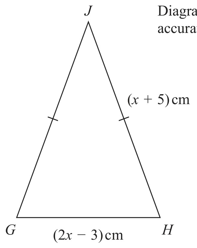 Figure for Question 2 — Edexcel IGCSE Math A Higher