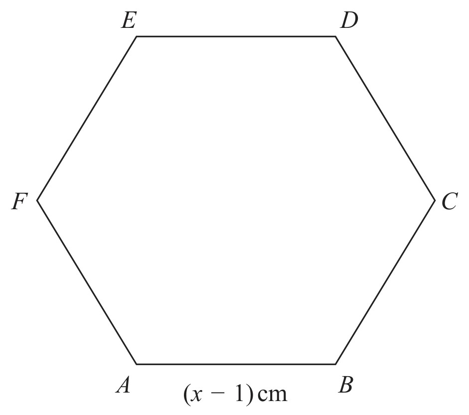 Figure for Question 2 — Edexcel IGCSE Math A Higher