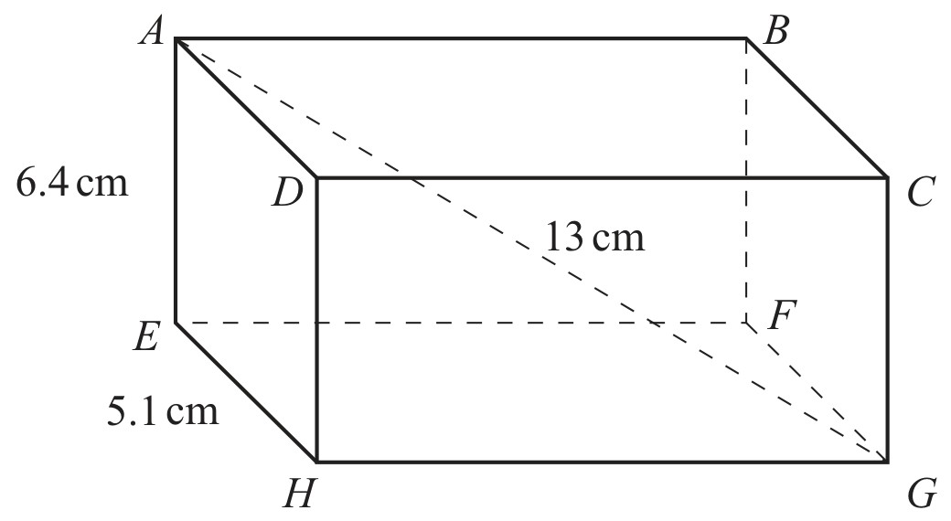 Figure for Question 3 — CAIE IGCSE Mathematics Extended