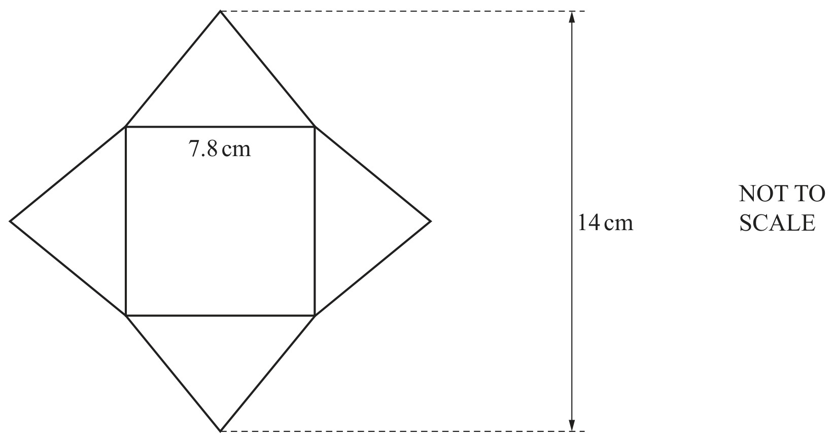 Figure for Question 3 — CAIE IGCSE Mathematics Core