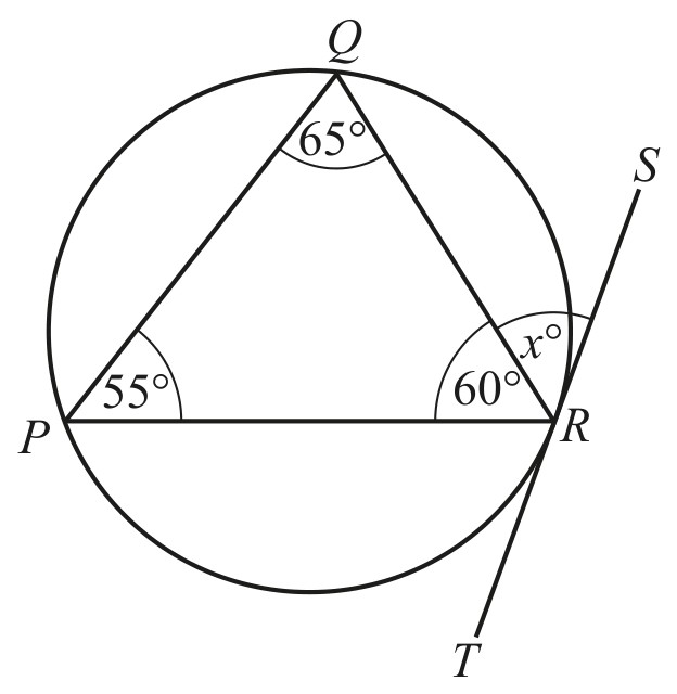 Figure for Question 2 — CAIE IGCSE Mathematics Extended