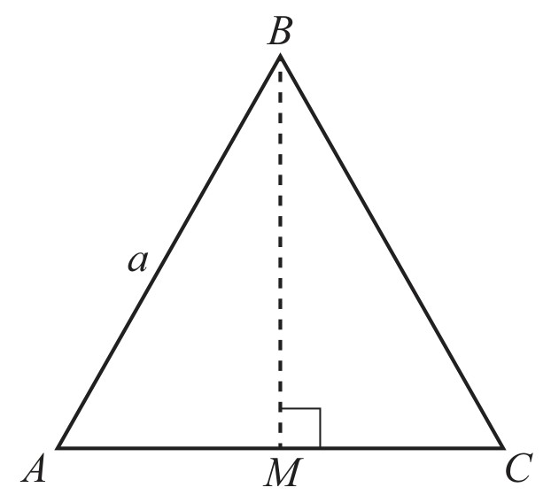 Figure for Question (a) — CAIE IGCSE Additional Math