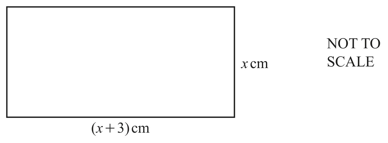 Figure for Question 3 — CAIE IGCSE Mathematics Extended