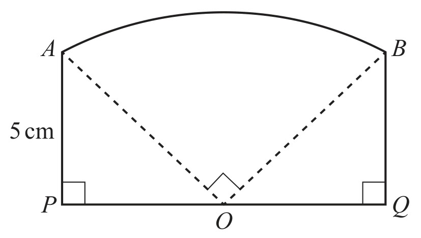 Figure for Question 3 — CAIE IGCSE Mathematics Extended