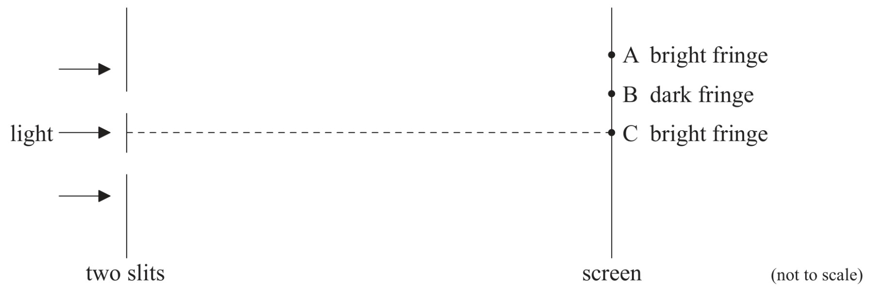 Figure for Question IB Physics SL C 3 8 Two Source Interference Questions question 1 — IB Physics SL