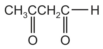 Figure for Question CAIE A-Level Chemistry AS 17.1.5 The Nature Aldehyde or Ketone of an Unknown Questions question 1 — CAIE A-Level Chemistry AS — Option A