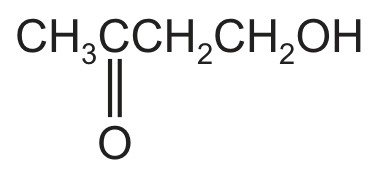 Figure for Question CAIE A-Level Chemistry AS 17.1.5 The Nature Aldehyde or Ketone of an Unknown Questions question 1 — CAIE A-Level Chemistry AS — Option C