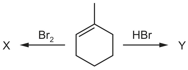 Figure for Question CAIE A-Level Chemistry AS 13.4.5 Chiral Centres and Geometrical Cis Trans Questions question 1 — CAIE A-Level Chemistry AS
